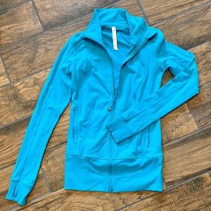 Lululemon Teal Zip-Up Jacket